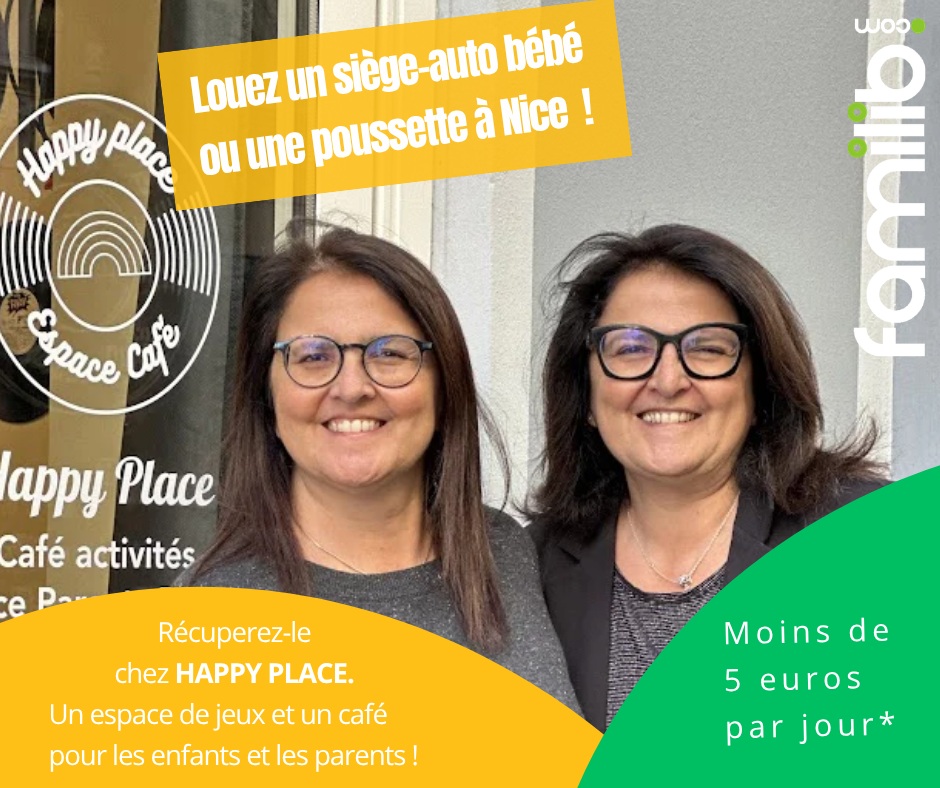 location poussette et siège auto bébé à Nice